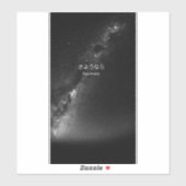 Aangepaste vinylstickers sticker (Vel)