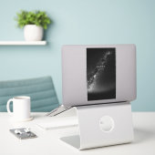 Aangepaste vinylstickers sticker (Laptop op bureau)