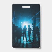 Aangepaste VIP All-Access Concert Event Pas Vrouw Badge (Achterkant)