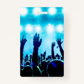 Aangepaste VIP All-Access Concert Event Pass Badge (Achterkant)