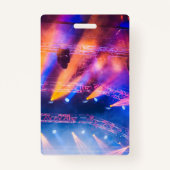 Aangepaste VIP All-Access Concert Event Pass Kleur Badge (Achterkant)