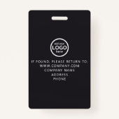 Aangepaste VIP All Access Glitter Badge met Barcod (Achterkant)