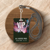 Aangepaste VIP All Access Pass Concert Event Badge