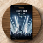 Aangepaste VIP All Access Pass Concert Event Badge