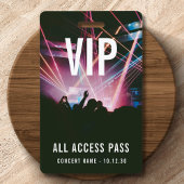 Aangepaste VIP All Access Pass Concert Event Badge