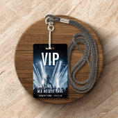 Aangepaste VIP All Access Pass Concert Event Badge