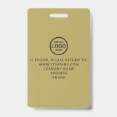 Aangepaste VIP Alle toegangsbeurzen voor streepjes Badge (Achterkant)