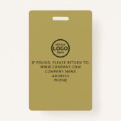 Aangepaste VIP Alle toegangsbeurzen voor streepjes Badge (Achterkant)