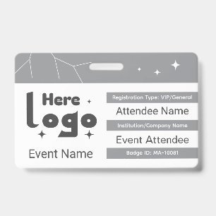 Aangepaste VIP-gala-badge-ID Badge
