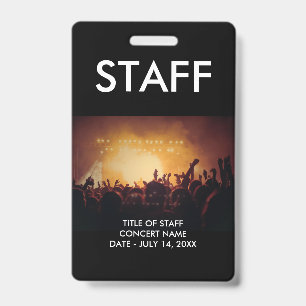 Aangepaste VIP-pas Personeels-ID-badge Badge