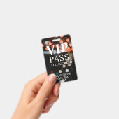 Aangepaste VIP QR-code evenement bokeh Badge (Handheld)
