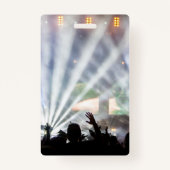 Aangepaste VIP-toegangspas voor VIP-concerten Badge (Achterkant)