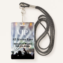 Aangepaste VIP-toegangspas voor VIP-concerten Badge