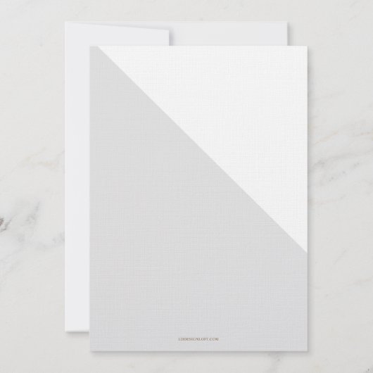 Aangepaste virtuele Gold-baptisme en eerste verjaa Kaart (Achterkant)