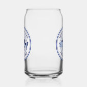 Aangepaste vis en Tackle Shop Blauwe Visser Blikvorm Glas (Rechts)