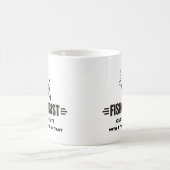 Aangepaste vis koffiemok (Center)