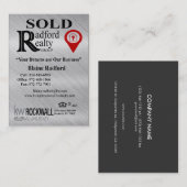 Aangepaste visitekaartje (Voorkant / Achterkant)