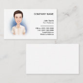 Aangepaste Visitekaartje instellen (Voorkant / Achterkant)