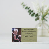 Aangepaste Visitekaartjes (Staand voorkant)