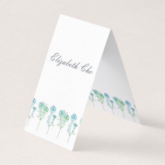 Aangepaste Visitekaartjes (Voorkant)