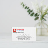 Aangepaste Visitekaartjes (Staand voorkant)