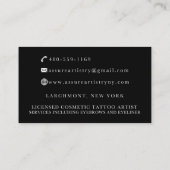 Aangepaste Visitekaartjes: Assemblage Visitekaartje (Achterkant)