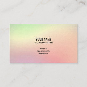 Aangepaste Visitekaartjes, Cool Rainbow gepersonal Visitekaartje