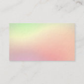 Aangepaste Visitekaartjes, Cool Rainbow gepersonal Visitekaartje (Achterkant)
