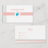 Aangepaste Visitekaartjes eenvoudig  (Voorkant / Achterkant)