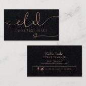 Aangepaste Visitekaartjes: Elk laatste detail Visitekaartje (Voorkant / Achterkant)
