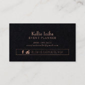 Aangepaste Visitekaartjes: Elk laatste detail Visitekaartje (Achterkant)