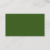 Aangepaste Visitekaartjes | Fresh Green Networking Contactkaartje (Achterkant)
