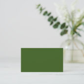 Aangepaste Visitekaartjes | Fresh Green Networking Contactkaartje (Staand voorkant)