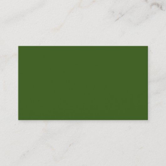 Aangepaste Visitekaartjes | Fresh Green Networking Contactkaartje (Voorkant)