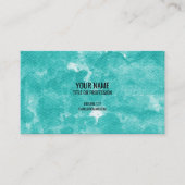Aangepaste Visitekaartjes, Groen Marmer Gepersonal Visitekaartje (Voorkant)