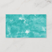 Aangepaste Visitekaartjes, Groen Marmer Gepersonal Visitekaartje (Achterkant)