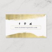 Aangepaste Visitekaartjes: Heidi Stavinga Visitekaartje (Achterkant)