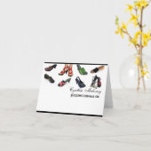 Aangepaste visitekaartjes kaart (Gele Bloem)