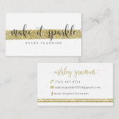 Aangepaste Visitekaartjes: Laat het los Visitekaartje (Voorkant / Achterkant)