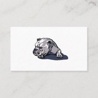 Aangepaste Visitekaartjes met bulledog