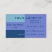 Aangepaste visitekaartjes met drie kleuren (Achterkant)