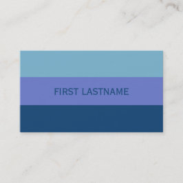 Aangepaste visitekaartjes met drie kleuren