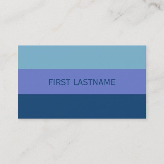Aangepaste visitekaartjes met drie kleuren (Voorkant)