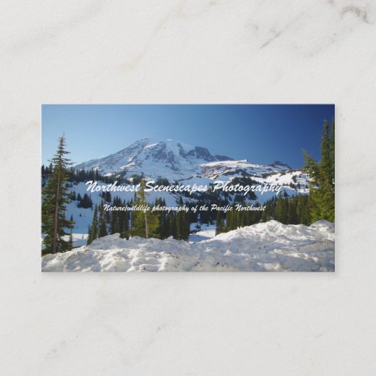 Aangepaste visitekaartjes met foto (Voorkant)