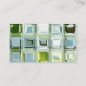 Aangepaste Visitekaartjes met Glass Tegel Art (Achterkant)