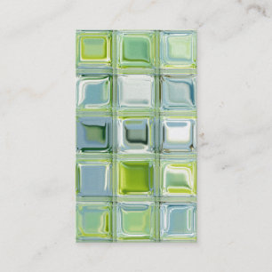 Aangepaste Visitekaartjes met Glass Tile Art