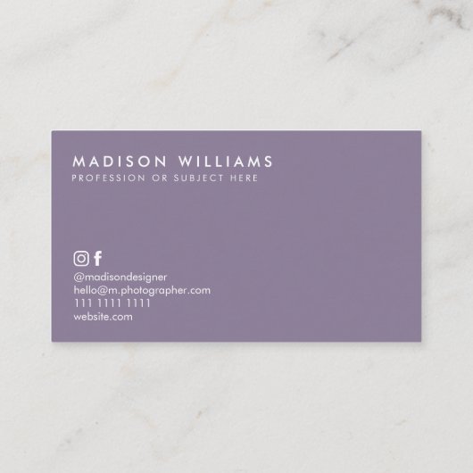 Aangepaste Visitekaartjes Minimal Polka Dot Stijlv (Achterkant)