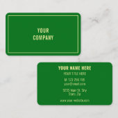 Aangepaste Visitekaartjes Naam Tekst Info Kleuren  (Voorkant / Achterkant)