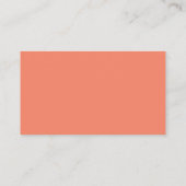 Aangepaste visitekaartjes online | beroeps contactkaartje (Achterkant)