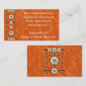 Aangepaste Visitekaartjes schilden (Voorkant / Achterkant)